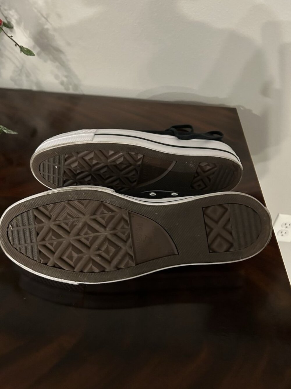 Converse All Star Shoes Black Mens 8 Women’s 10 - Picture 5 of 5